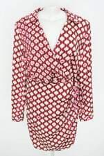 vestido mng feminino estampado com pregas e sobreposição