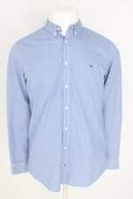 camisa Tommy Hilfiger masculina xadrez com bordado
