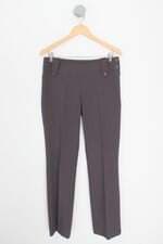 calça de tecido seiki feminina verde