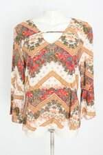 blusa Blue Steel feminina estampada