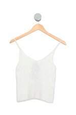 Cropped Em Tricô Renner Feminino Branco