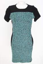 vestido liquido feminino preto com recortes