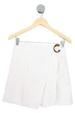 saia Farm feminina off white