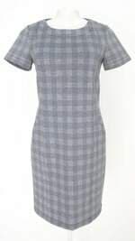 vestido ideia fashion feminino cinza