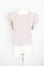 blusa a collection feminina branca estampada