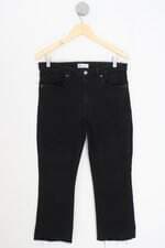 calça de sarja Zara feminina preta