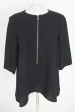 blusa zara feminina preta