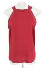 blusa Ellus feminina vermelha com aplique