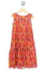 vestido PATACHOCA kids colorido com laço