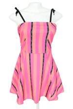 vestido bobbylulu kids listrado 