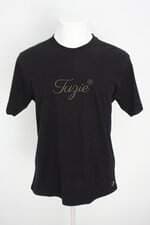 camiseta tuzie masculina preta com bordado