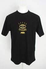 camiseta tuzie masculina preta com silk