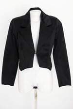 blazer tribo feminino preto com forro