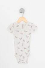 body carters kids cinza estampado