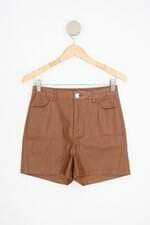 shorts eagle rock feminino marrom