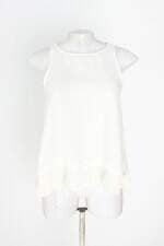 blusa abercrombie & fitch feminina branca com forro