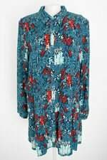 vestido hering feminino estampado com pregas