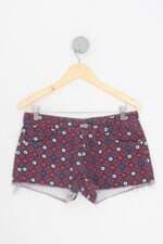 shorts pool feminino estampado