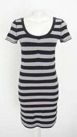 vestido tng feminino listrado