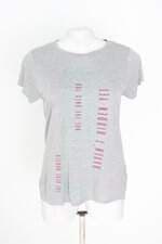 blusa esportiva get over feminina cinza com barra mullet e silk
