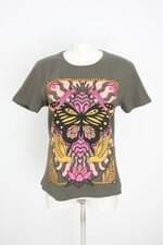 blusa pool feminina verde com silk