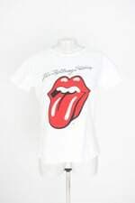 t-shirt C&A feminina branca com silk
