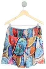 saia farm feminina estampada