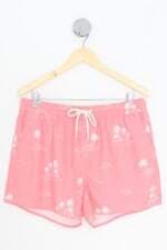 shorts Riachuelo feminino estampado com cós com elástico