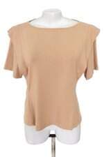 blusa bege feminina jana marçal