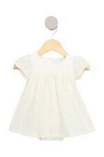 vestido pulla bulla kids bege