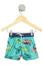 shorts Carter'S kids verde estampado