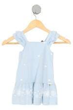 vestido tiny joy kids azul com silk