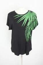 blusa rovitex feminina preta com silk