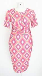 vestido lança perfume feminino estampado