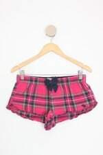 short de pijama abercrombie & fitch feminino xadrez