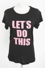 camiseta esportiva get over feminina preta com silk