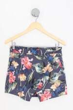 shorts eva bella feminino estampado