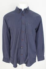 camisa Tommy Hilfiger masculina azul