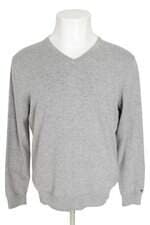 suéter Tommy Hilfiger masculino cinza