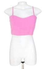 cropped Riachuelo feminino rosa com franzido