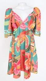 vestido feminino estampado