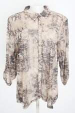 camisa renner feminina estampada com transparência