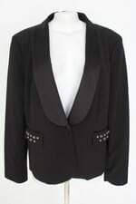 blazer C&A feminino preto