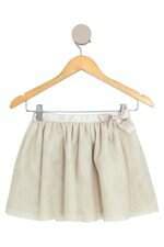 saia Oshkosh kids bege com laço