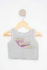 blusa rovitex kids cinza com silk
