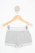 shorts kids cinza