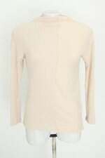 blusa manga longa Renner feminina bege
