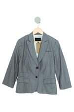 blazer Banana Republic feminino cinza com forro