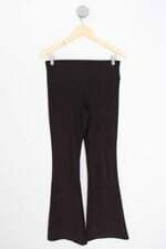 calça de tecido feminina preta