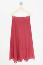 saia feminina rosa com forro